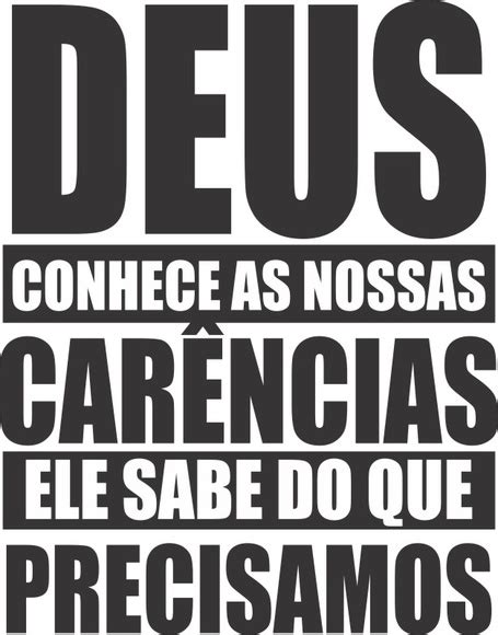 Adesivo Decorativo De Parede Frases Deus Elo7