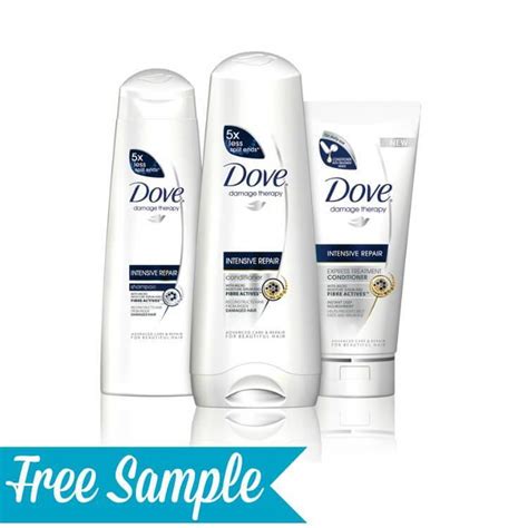 Free Dove Shampoo And Conditioner Sample