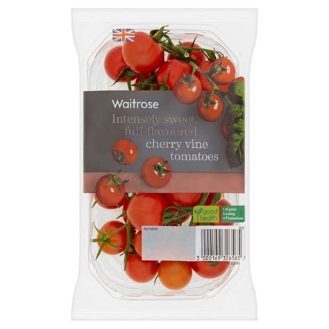 Waitrose Cherry Vine Tomatoes Ocado