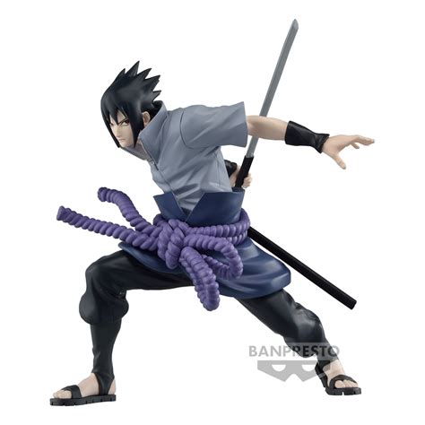 Figura Coleccionable De Naruto Shippuden Vibrat Stars Sasuke Iii