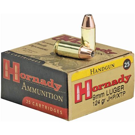 Mm Luger Gr Jhp Xtp Handgun Ammo