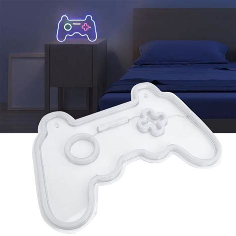 Shipenophy Led Gaming Neon Lights Gamepad Neon Lights Applique Murale