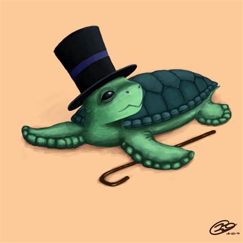 Top Hats And Turtles By Moon Leaf Studios On Deviantart