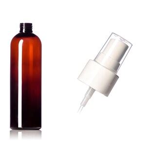 Oz Amber Tall Pet Cosmo Round Plastic Spray Mist Bottles W Etsy