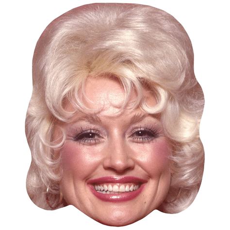 Dolly Parton S Maske Aus Karton Celebrity Cutouts