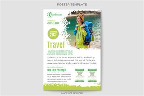 Travel Agency Poster Template Graphic by Ju Design · Creative Fabrica