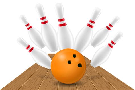 Bowling Ball And Pin Vector Illustration 489312 Vector Art At Vecteezy