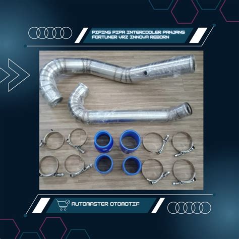 Jual Intercooler Piping Pipa Panjang Fortuner VRZ Innova Reborn