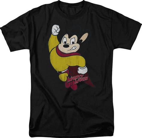 Classic Pose Mighty Mouse T Shirt Lazada Ph