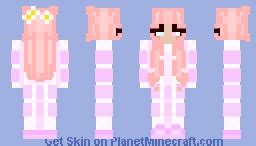 girl pink Minecraft Skin