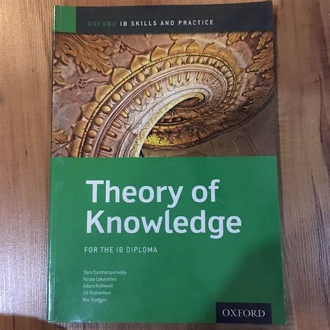 Theory Of Knowledge Oxford Ib Skills And Practice Hobbies And Toys