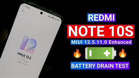 Redmi Note S Battery Drain Test After Miui Update Redmi