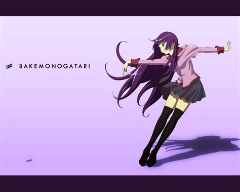 Bakemonogatari Hitagi Senj Gahara Monogatari Series Monogatari Series