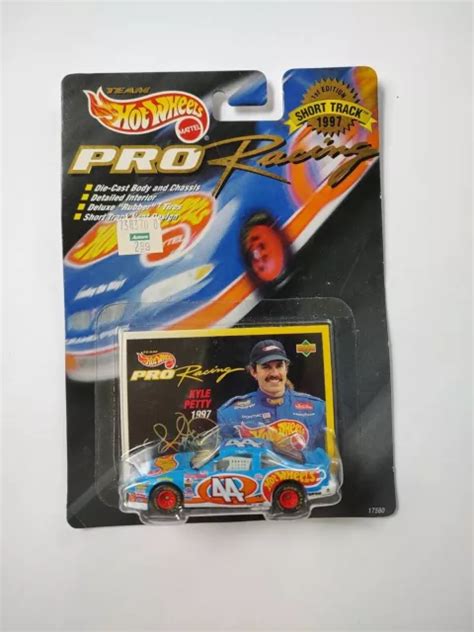 Team Hot Wheels Pro Racing Short Track Kyle Petty Pontiac Grand Prix Eur Picclick Fr