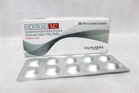 Montelukast Levocetirizine Tablet 10mg 5mg Manufacturers