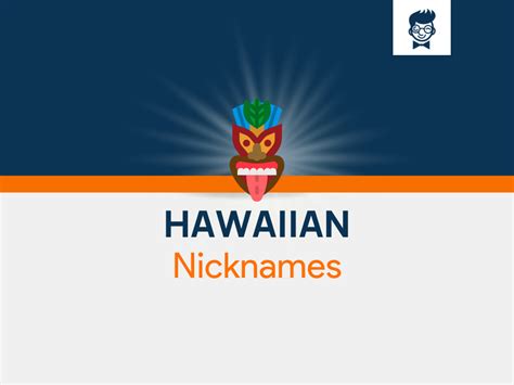 Hawaiian Nicknames 635 Cool And Catchy Names BrandBoy