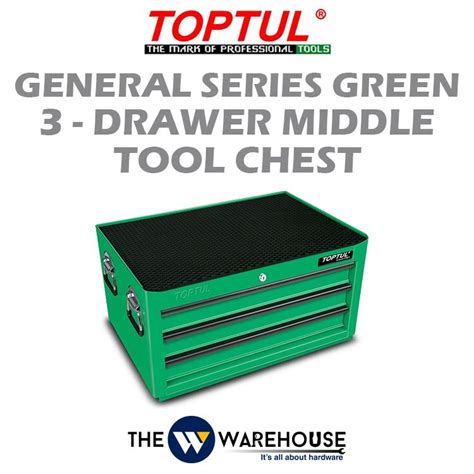 Toptul Drawer Middle Tool Chest General Series Green Tbaa