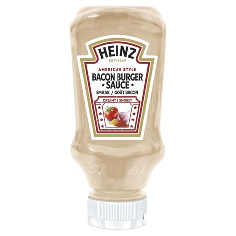 Spar Heinz Burger Sauce Bacon Je Vindt Het Bij Spar