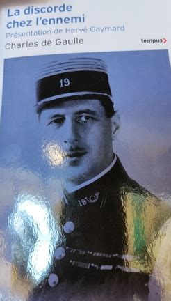 La Discorde Chez L Ennemi Livre De Charles De Gaulle