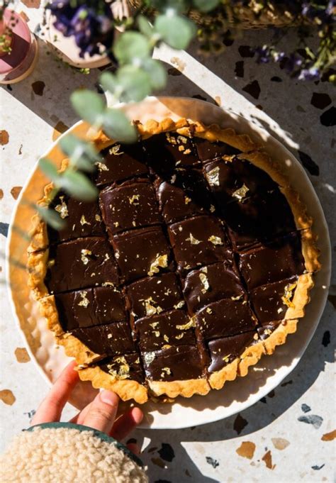 Tarta Z Konfitur Pomara Czow I Czekoladowym Ganache Rozkoszny