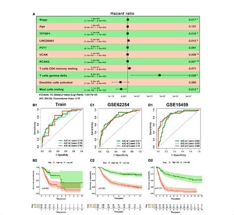 Construction And Validation Of Comprehensive Prognostic Model A