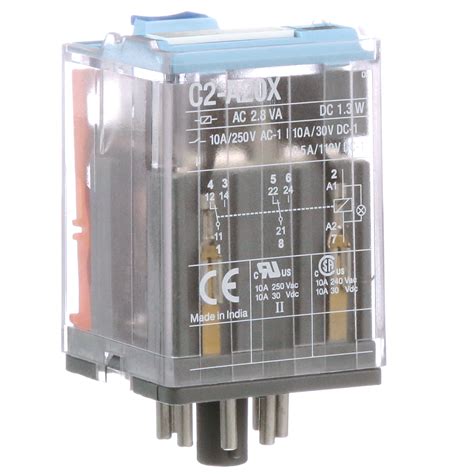 Turck C A X Vdc General Purpose Relay Dpdt A Vdc Pin