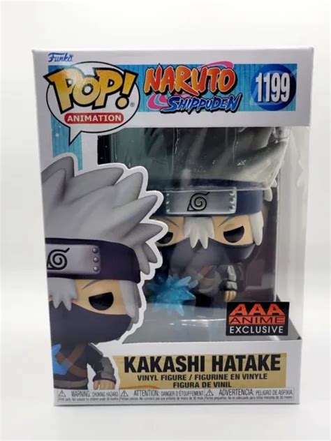 Funko Pop Naruto Shippuden Kakashi Hatake With Chidori Aaa Exclusive