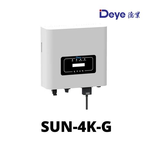 Inversor Deye Sun 4K G Monofásico 220V 2MPPT