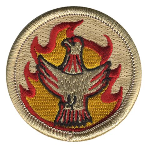 Flaming Bird Scout Patrol Patch