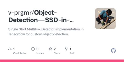 GitHub V Prgmr Object Detection SSD In Tensorflow Single Shot