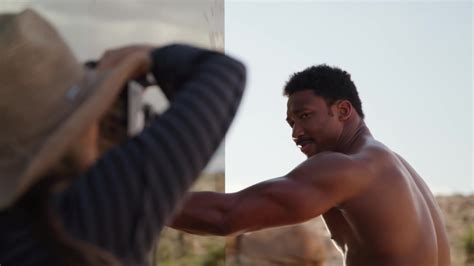 Auscaps Myles Garrett Nude In Espn Body Issue Behind The Scenes