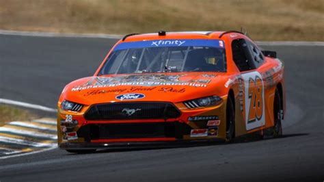 Aric Almirola wins inaugural Xfinity race at Sonoma - Yahoo Sports