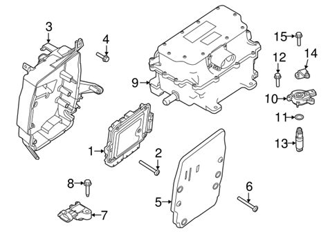 Ford Focus Oem Engine Control Module Ecm Fv Z A Ad