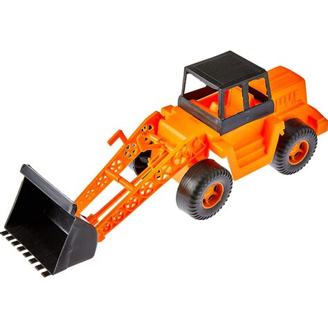 Mini Trator Carregadeira De Brinquedo Infantil 6017 Laranja Shopee Brasil