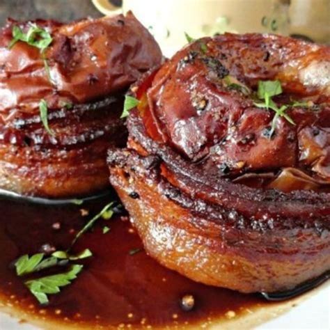 Smoked Bacon Wrapped Red Apple Smoked Bacon Bacon Bacon Dishes