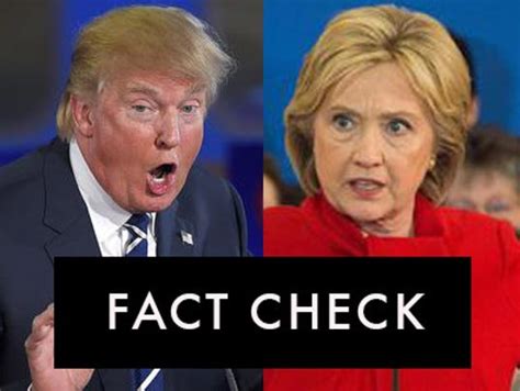 Fact Checking The Final Presidential Debate Between Clinton And Trump