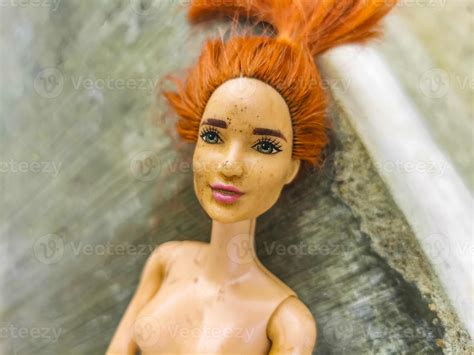 Naked Dirty Barbie Doll Toy Outside On The Floor Mexico 33039803 Stock Photo At Vecteezy