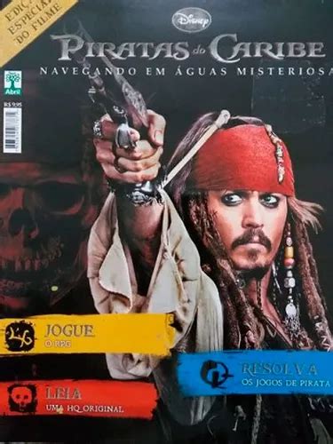 Livro Rpg Piratas Do Caribe Navegando Em Águas Misteriosas MercadoLivre