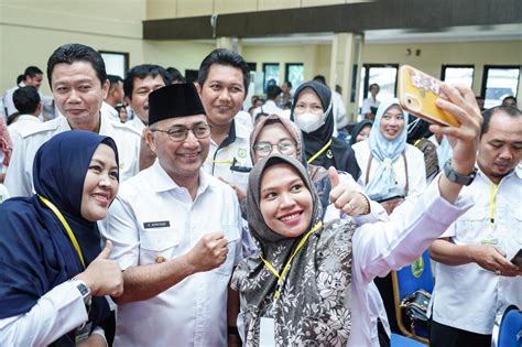 Pemkab Pj Bupati Apriyadi Bikin Gembira Penyuluh Pertanian Se