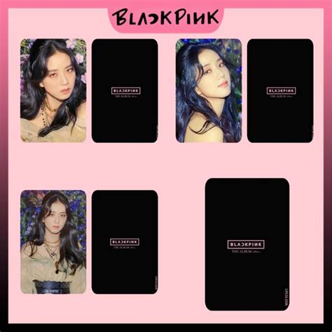 Photocard Th Card Bo G C Th Nh Vi N Blackpink Ch Jisoo Solo