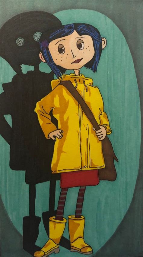 Coraline 2009 Illustration Etsy Coraline Art Coraline Drawing