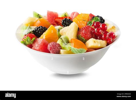 Fruit Salad Mixed Cut Out Stock Images And Pictures Alamy