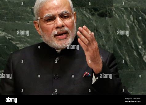 Prime Minister Narendra Modi Of India Addresses The 69th Session Of