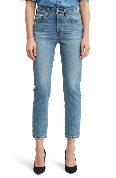 Levis® 501® High Waist Crop Straight Leg Jeans Jive Song Nordstrom