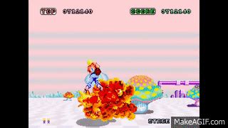 Space Harrier Arcade Longplay On Make A