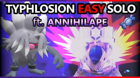 How To Solo And Catch 7 Star Typhlosion Tera Raid Easy Pokémon