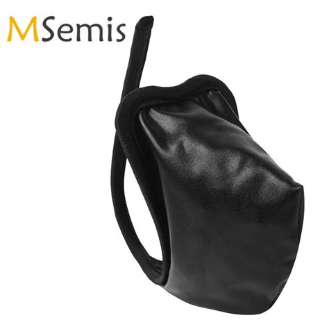 Mens C String Bikini Thongs Men Invisible Panties Lingerie Leather C String Gay Underwear