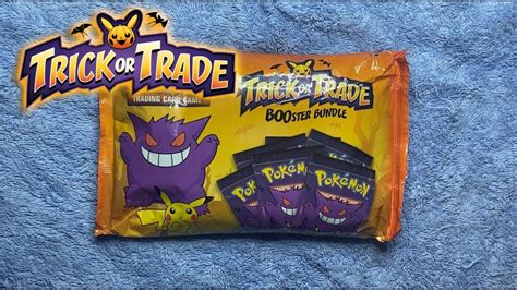 Asmr Pokémon Card Pack Opening Trick Or Trade Booster Pack 3 Youtube