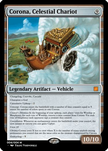 C0rona Celestial Chariot Rcustommagic