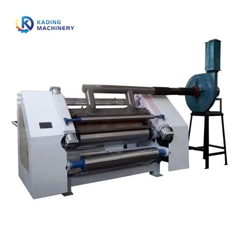 Fingerless Single Paper Single Facer Corrugated Machine For Corrugate